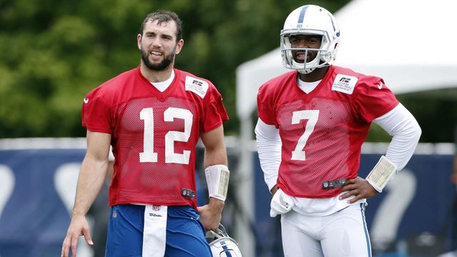 Brissett learned of Luck's retirement a day early: 'I was shocked'