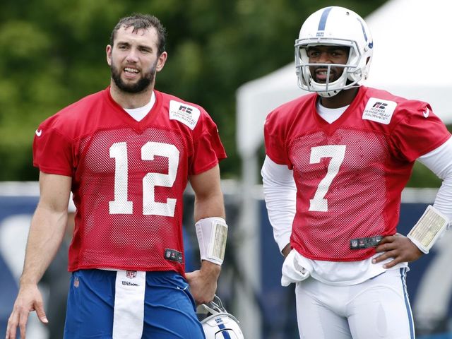 Brissett learned of Luck's retirement a day early: 'I was shocked'