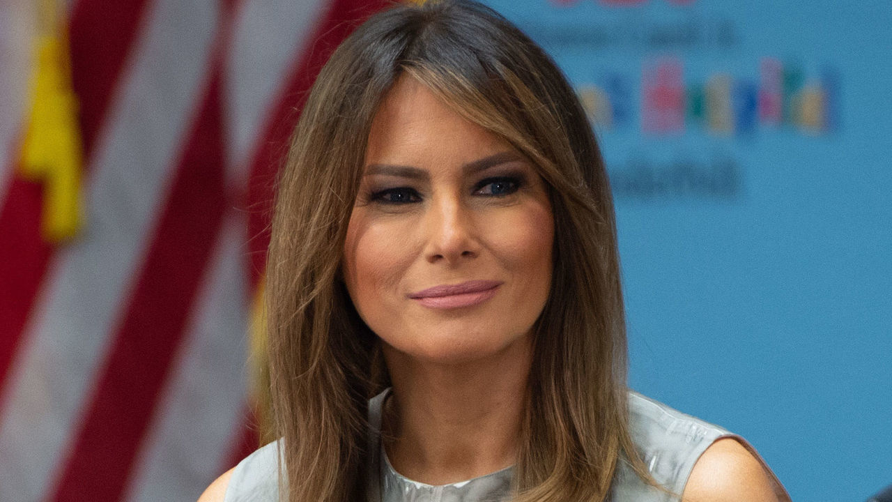 US First Lady Melania Trump holds a roundtable discussion on neonatal abstinence syndrome (NAS) during a visit to Monroe Carell Jr. Children's Hospital at Vanderbilt in Nashville, Tennessee, July 24, 2018, as part of her 'Be Best' campaign.