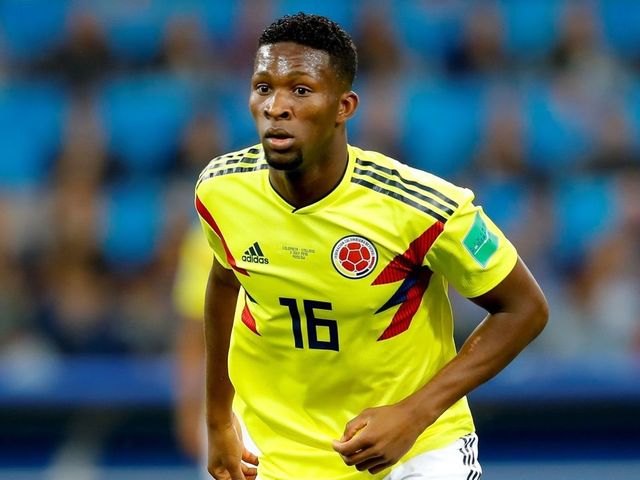 MOSCOW, RUSSIA - JULY 03: Jefferson Lerma of Colombia is seen during the 2018 FIFA World Cup Russia Round of 16 match between Colombia and England at the Spartak Stadium in Moscow, Russia on July 03, 2018.