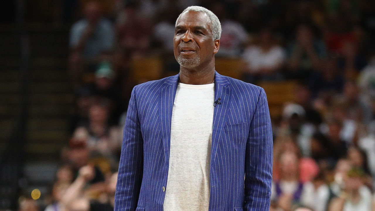 BOSTON, MA - AUGUST 03: Head coach Charles Oakley of Killer 3s reacts against Tri State during week seven of the BIG3 three on three basketball league at TD Garden on August 3, 2018 in Boston, Massachusetts.