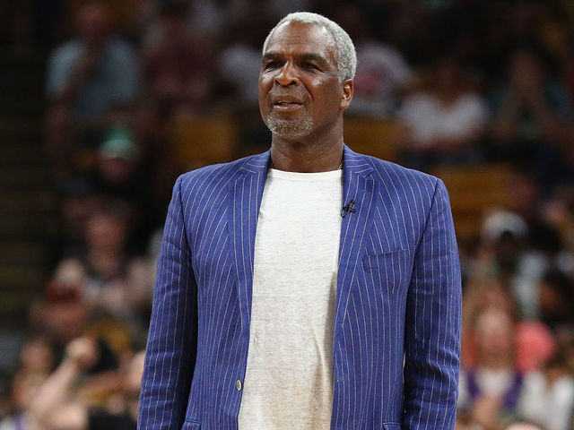 BOSTON, MA - AUGUST 03: Head coach Charles Oakley of Killer 3s reacts against Tri State during week seven of the BIG3 three on three basketball league at TD Garden on August 3, 2018 in Boston, Massachusetts.