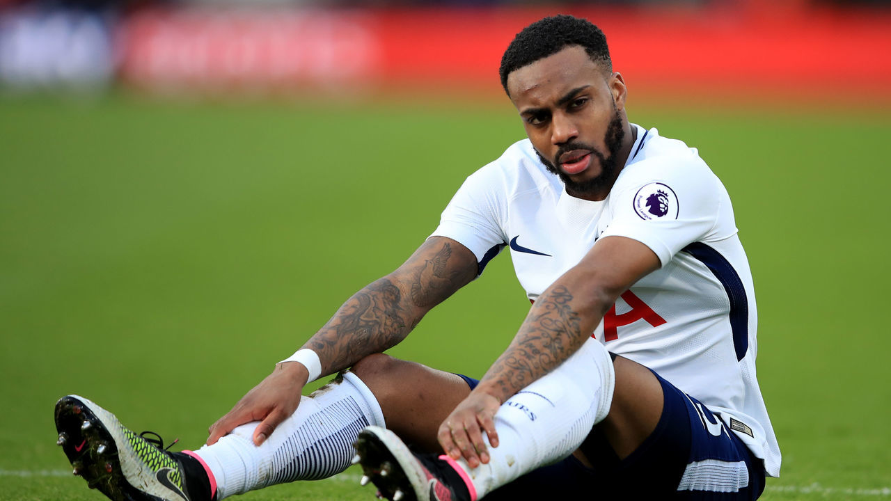 BOURNEMOUTH, ENGLAND - MARCH 11: Danny Rose of Tottenham Hotspur during the Premier League match between AFC Bournemouth and Tottenham Hotspur at Vitality Stadium on March 11, 2018 in Bournemouth, England.