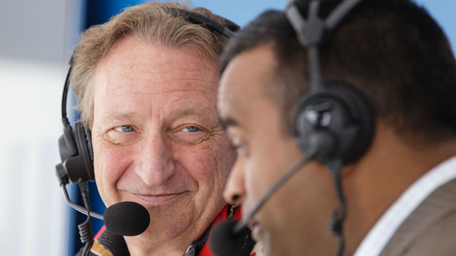 OTTAWA, ON - APRIL 15: Eugene Melnyk, owner, governor, and chairman of the Ottawa Senators speaks about The Organ Project on TSN 1200 radio prior to the start of the game between the Boston Bruins and the Ottawa Senators in Game Two of the Eastern Conference First Round during the 2017 NHL Stanley Cup Playoffs at Canadian Tire Centre on April 15, 2017 in Ottawa, Ontario, Canada.