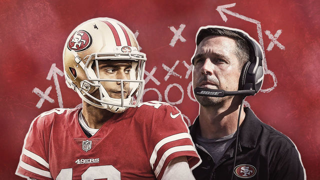 How Shanahan's 2-RB scheme elevates Garoppolo, fuels 49ers' passing attack