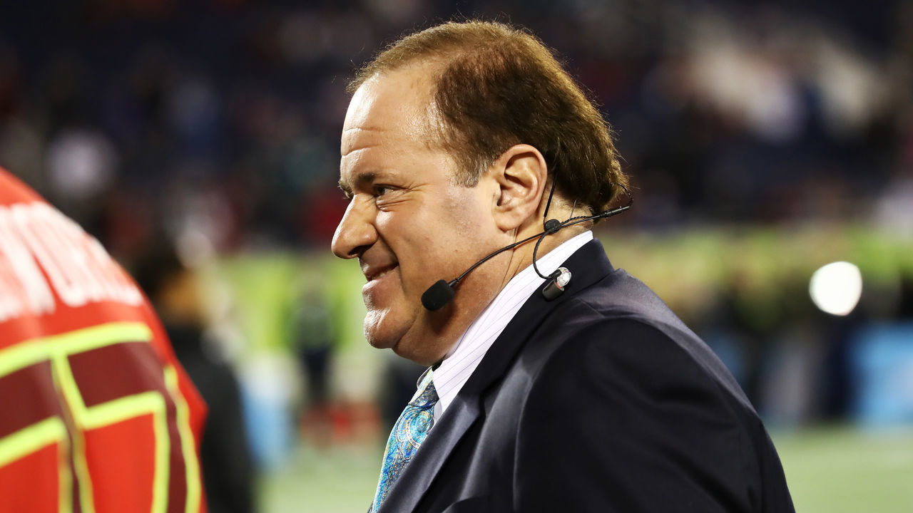 ORLANDO, FL - JANUARY 29: Sportscaster Chris Berman of ESPN is seen prior to the NFL Pro Bowl at the Orlando Citrus Bowl on January 29, 2017 in Orlando, Florida.