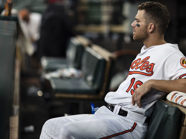 Rangers watch Chris Davis thrive in Baltimore