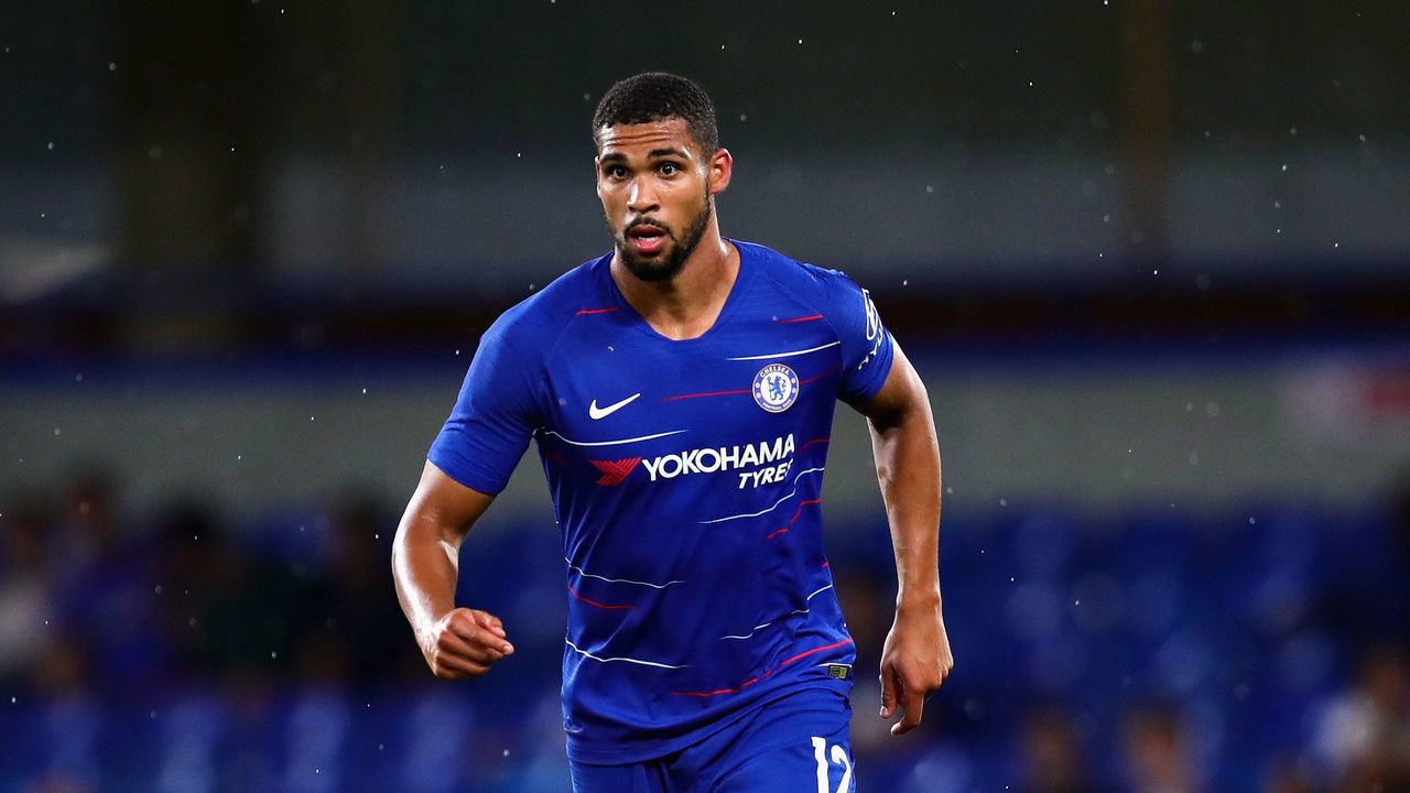 LONDON, ENGLAND - AUGUST 07: Ruben Loftus-Cheek of Chelsea in action during the pre-season friendly match between Chelsea and Olympique Lyonnais at Stamford Bridge on August 7, 2018 in London, England.