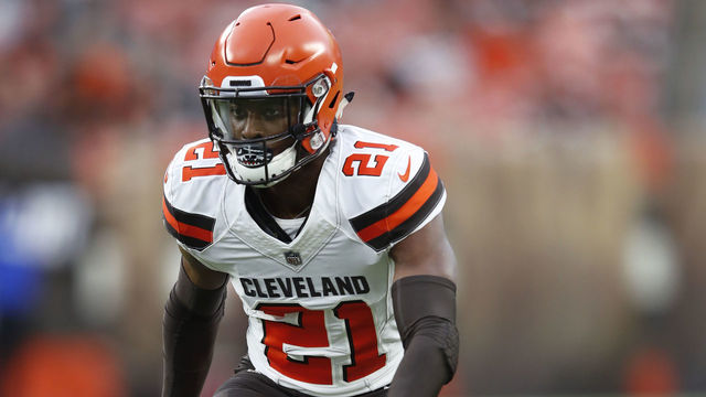 CLEVELAND, OH - AUGUST 17: Denzel Ward #21 of the Cleveland Browns in action during a preseason game against the Buffalo Bills at FirstEnergy Stadium on August 17, 2018 in Cleveland, Ohio.
