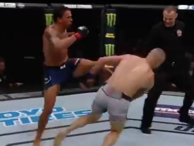MMA community reacts to soccer kick KO | theScore