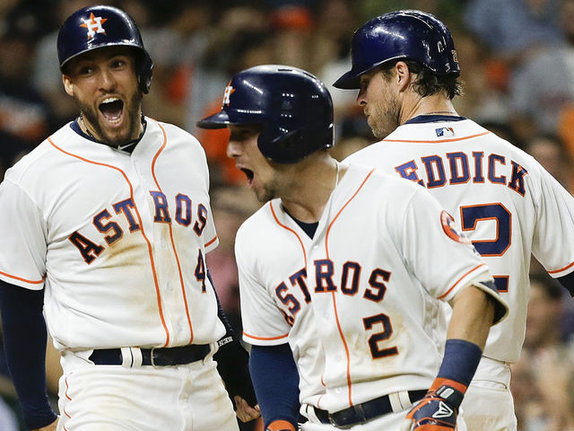 MLB: Springer and Altuve homer to lead Astros over Athletics