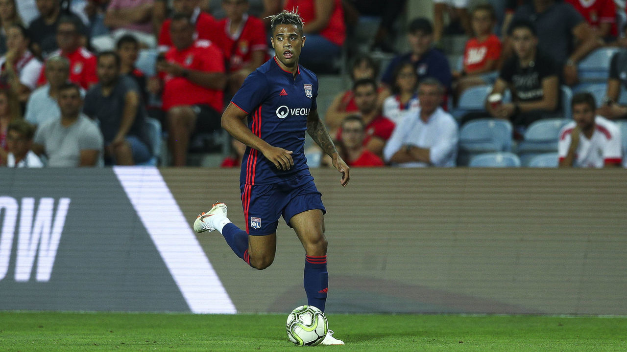 FARO, PORTUGAL - AUGUST 01: Mariano Diaz from Lyon during the match between SL Benfica v Lyon for the International Champions Cup - Eusebio Cup 2018 at Estadio do Algarve on August 1, 2018 in Faro, Portugal.