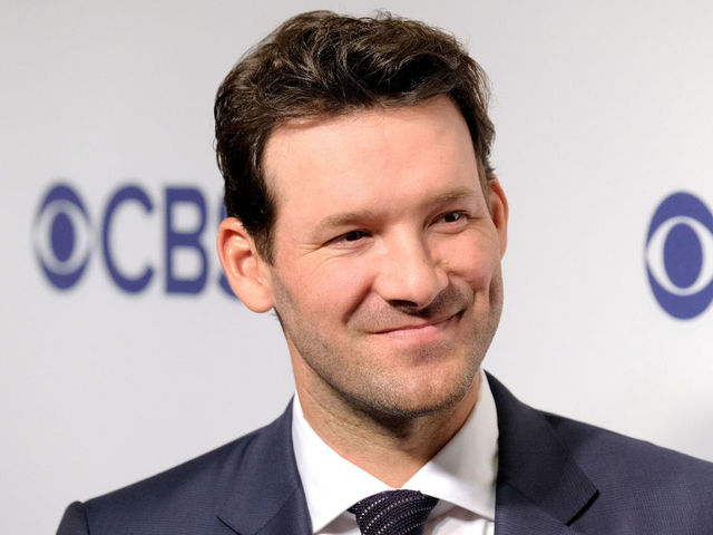 NEW YORK, NY - MAY 16: Tony Romo attends the 2018 CBS Upfront at The Plaza Hotel on May 16, 2018 in New York City.