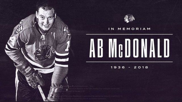 Former NHL All-Star Ab McDonald dies at 82