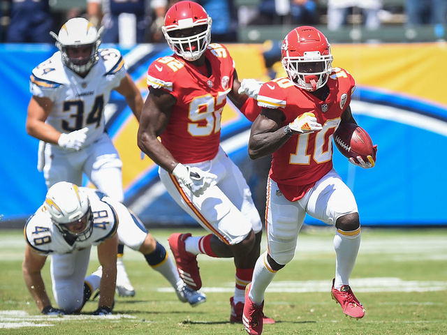 Kansas City Chiefs vs. Los Angeles Chargers