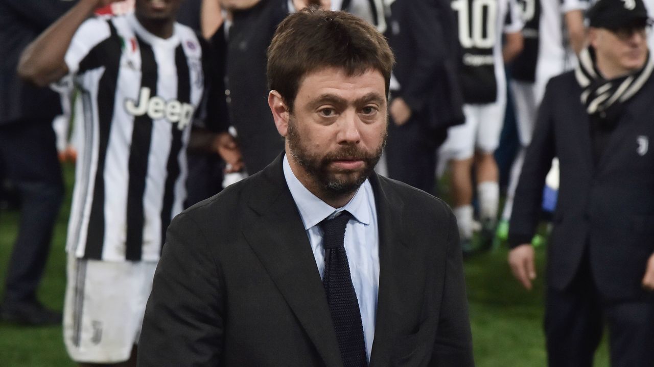 Juventus' president Andrea Agnelli looks on at the end of the Italian Tim Cup (Coppa Italia) final Juventus vs AC Milan at the Olympic stadium on May 9, 2018 in Rome. - Juventus crushed AC Milan 4-0 on today at the Stadio Olimpico to win a fourth consecutive Italian Cup. Mehdi Benatia opened the floodgates after 56 minutes for the first of a double of the night for the Moroccan with Douglas Costa also finding the net in the space of nine minutes. A Nikola Kalinic own goal accounted for the fourth.