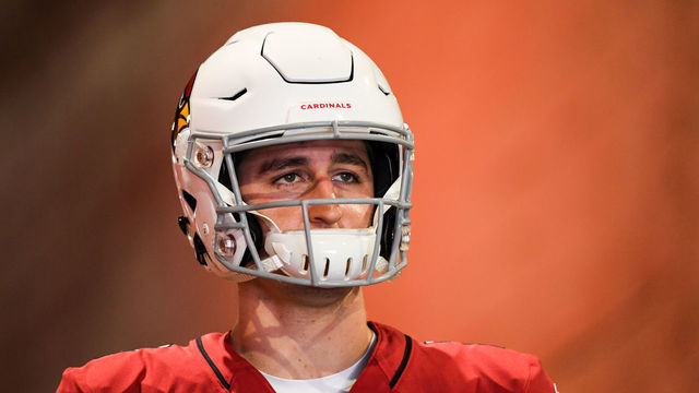 LOS ANGELES, CA - SEPTEMBER 16: Quarterback Josh Rosen #3 of the Arizona Cardinals comes out of the tunnel for the game against the Los Angeles Rams at Los Angeles Memorial Coliseum on September 16, 2018 in Los Angeles, California.