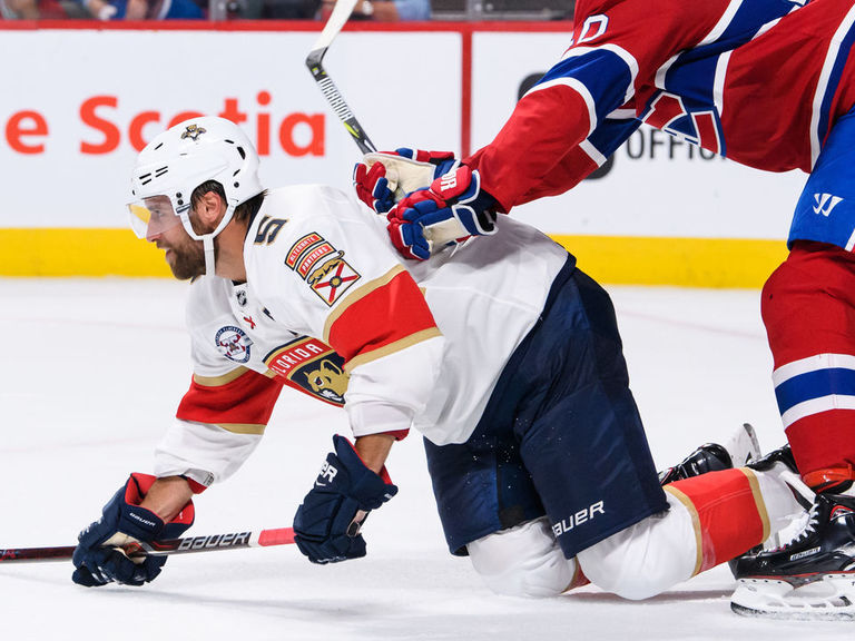 Aaron Ekblad bruised but not broken after cheap shot from Max Domi - The  Athletic