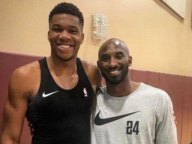 Giannis arrived 3 1/2 hours early for summer workout with Kobe
