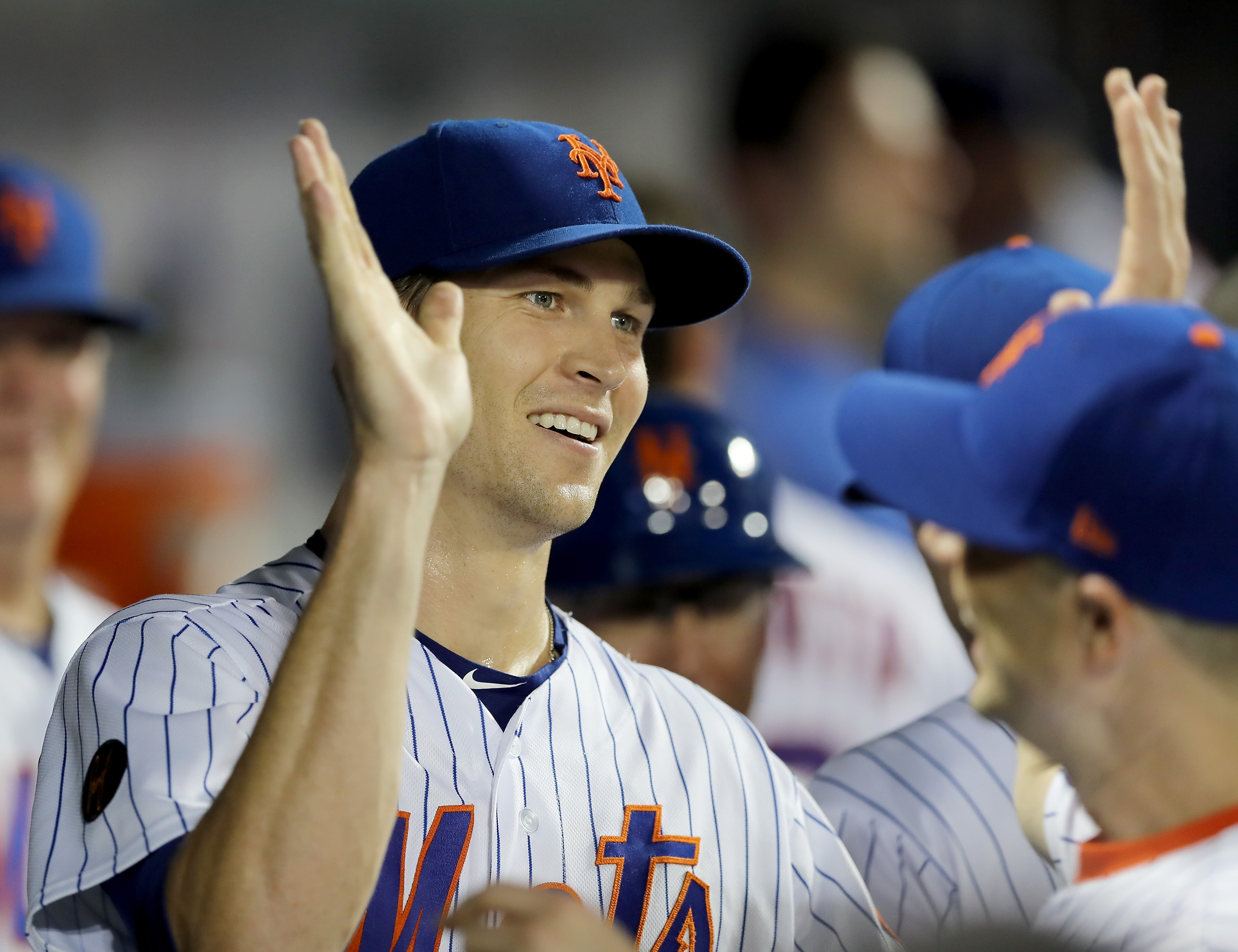 Some of the insane deGrom stats the Mets broadcast showed tonight. :  r/baseball