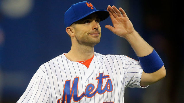 NEW YORK, NY - SEPTEMBER 29: David Wright #5 of the New York Mets waves to the crowd prior to the start of a game against the Miami Marlins at Citi Field on September 29, 2018 in the Flushing neighborhood of the Queens borough of New York City.