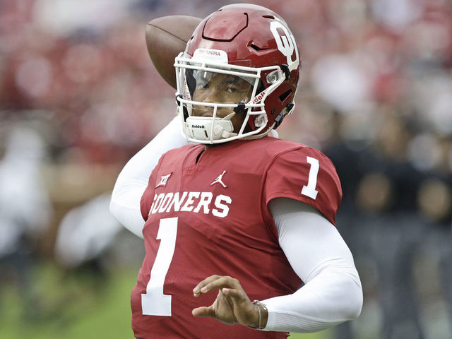 Kyler Murray's 7 TDs ties Oklahoma single-game record