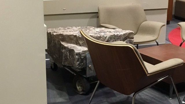 Dwane Casey's infamous rock unearthed in 'bowels' of Raptors' arena