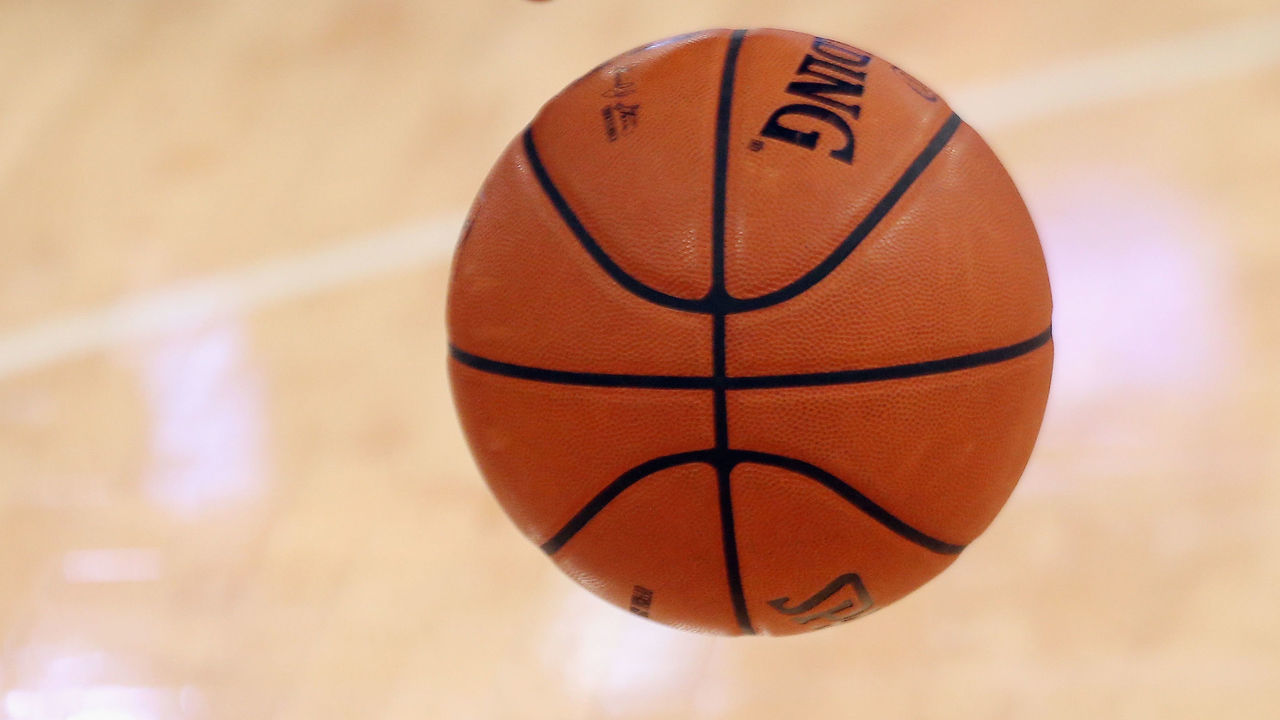 NEW YORK, NY - NOVEMBER 20: A closeup of a basketball prior to the game between the New York Knicks and the Indiana Pacers at Madison Square Garden on November 20, 2013 in New York City. The Pacers defeated the Knicks 103-96 in overtime.