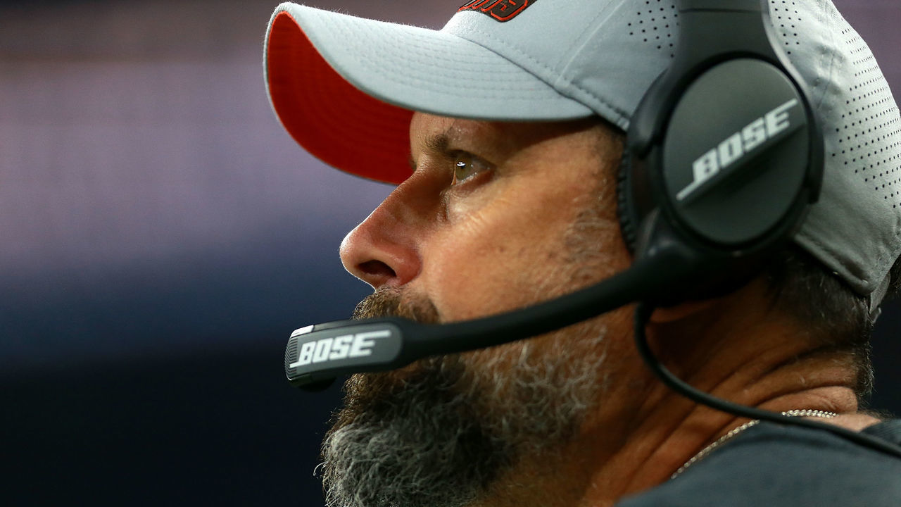 NEW ORLEANS, LA - SEPTEMBER 16: Offensive coordinator Todd Haley of the Cleveland Browns looks on during a game against the New Orleans Saints at Mercedes-Benz Superdome on September 16, 2018 in New Orleans, Louisiana.