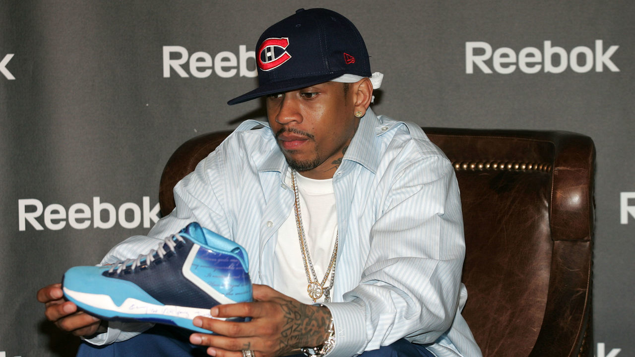 SCOTTSDALE, AZ - FEBRUARY 13: Allen Iverson attends the Reebok and Allen Iverson hosted party to celebrate their 13-year relationship and announce three new initiatives on February 13, 2009 in Scottsdale, AZ.