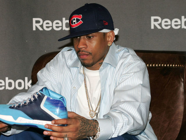 SCOTTSDALE, AZ - FEBRUARY 13: Allen Iverson attends the Reebok and Allen Iverson hosted party to celebrate their 13-year relationship and announce three new initiatives on February 13, 2009 in Scottsdale, AZ.