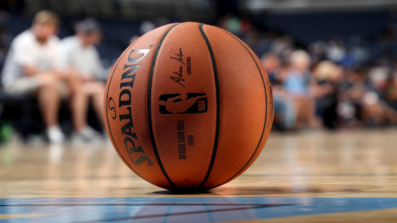 MEMPHIS, TN - OCTOBER 6: General photo of the game ball between the Indiana Pacers and the Memphis Grizzlies during a pre-season game on October 6, 2018 at FedExForum in Memphis, Tennessee. Mandatory Copyright Notice: Copyright 2018 NBAE