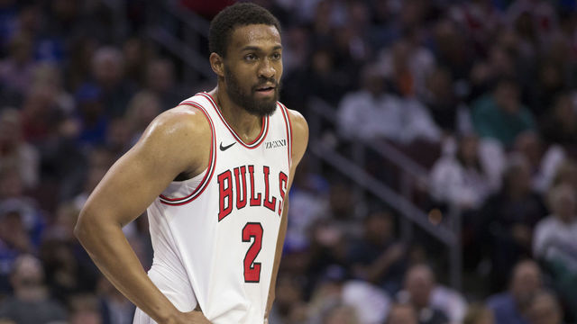 PHILADELPHIA, PA - OCTOBER 18: Jabari Parker #2 of the Chicago Bulls looks on against the Philadelphia 76ers at the Wells Fargo Center on October 18, 2018 in Philadelphia, Pennsylvania.