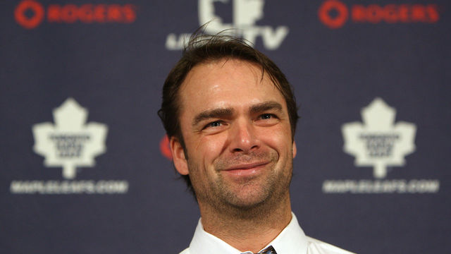 January 12 2010. Goaltender Curtis Joseph announced his retirement today at the Toronto Maple Leafs home rink in Toronto, ending a 19-year career in the NHL in which he was No. 4 on the career victory list. The 42-year-old Joseph is the winningest goalie to have never won the Stanley Cup. He had 454 victories, trailing only Martin Brodeur (585), Patrick Roy (551) and Ed Belfour (484). (Rene Johnston/ Toronto Star)
