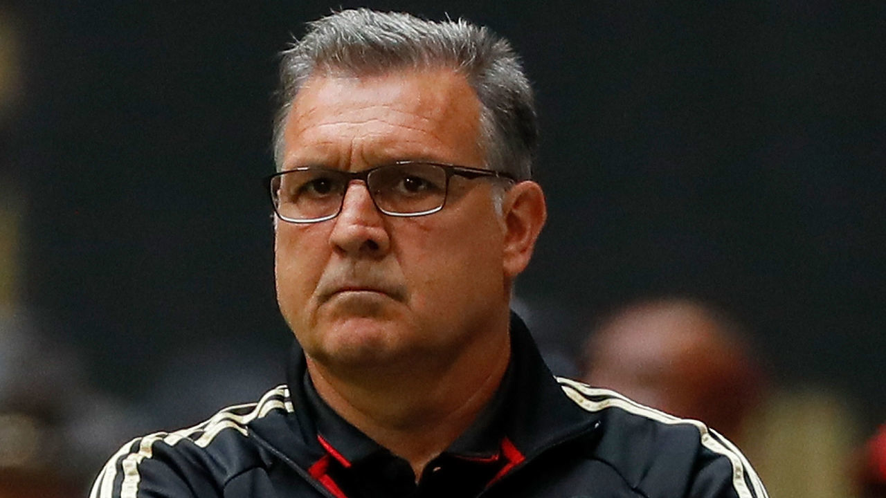 ATLANTA, GA - OCTOBER 22: Head coach Gerardo Martino of the Atlanta United looks on during the match against the Toronto FC at Mercedes-Benz Stadium on October 22, 2017 in Atlanta, Georgia.