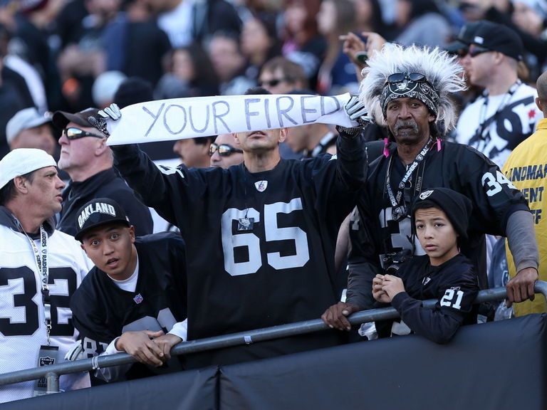 A decade of disaster for the Oakland Raiders