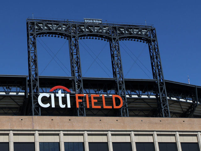 NEW YORK, NY - APRIL 05: A general exterior view of Citi Field as the New York Mets get set to host the Atlanta Braves during their Opening Day Game at Citi Field on April 5, 2012 in New York City.