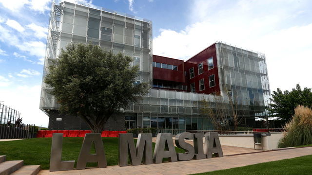 In pictures: What it's like to eat, sleep, and train at La Masia