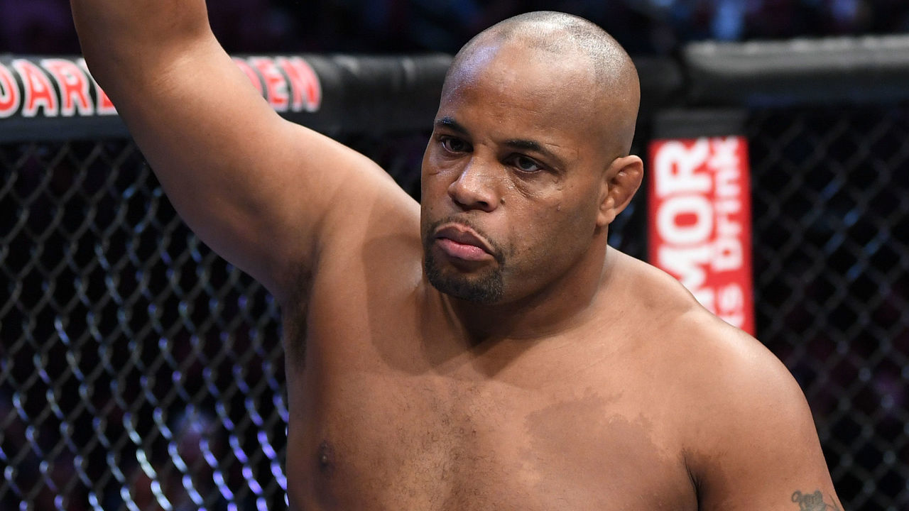 NEW YORK, NY - NOVEMBER 03: Daniel Cormier prepares to fight Derrick Lewis in their UFC heavyweight championship bout during the UFC 230 event inside Madison Square Garden on November 3, 2018 in New York, New York.