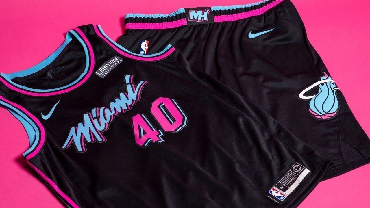 miami heat jersey colorway