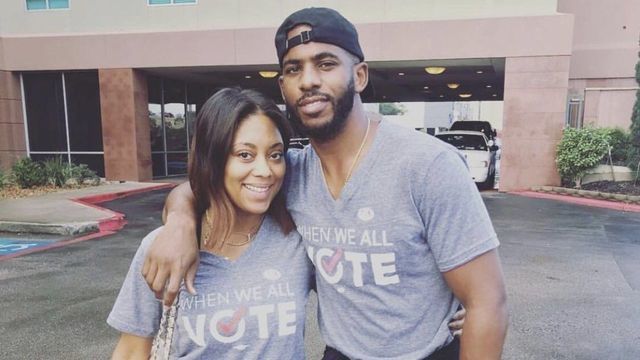 Chris Paul election photo fools John Krasinski