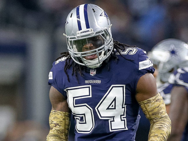 November 05, 2018:.Dallas Cowboys linebacker Jaylon Smith (54