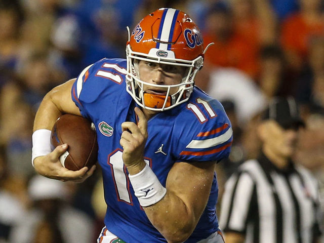 Florida Qb Kyle Trask Out For Season Says Father Thescore Com
