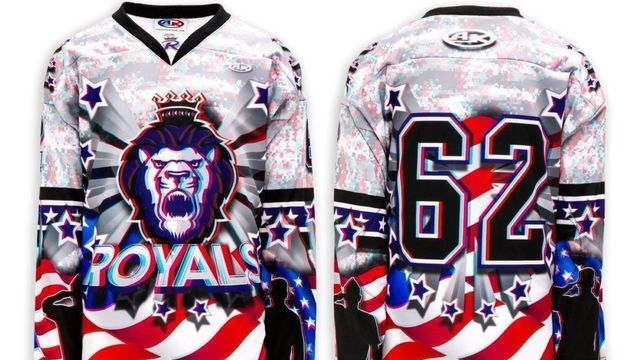 ECHL team unveils 1st-ever 3-D hockey jersey