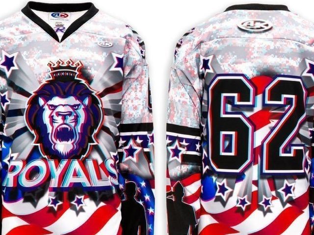 ECHL team unveils 1st-ever 3-D hockey jersey