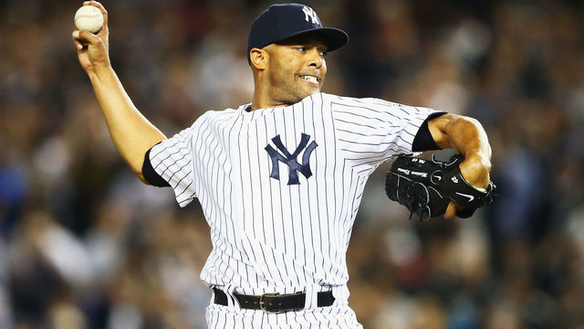 NEW YORK, NY - SEPTEMBER 26: Mariano Rivera #42 of the New York Yankees pitches against the Tampa Bay Rays in the eighth inning during their game on September 26, 2013 at Yankee Stadium in the Bronx borough of New York City.
