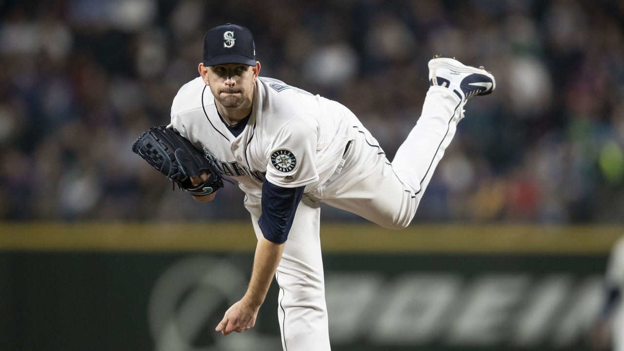 SEATTLE, WA - SEPTEMBER 29: Starter James Paxton #65 of the Seattle Mariners delivers a pitch during a game against the Texas Rangers at Safeco Field on September 29, 2018 in Seattle, Washington. The Mariners won the game 4-1.