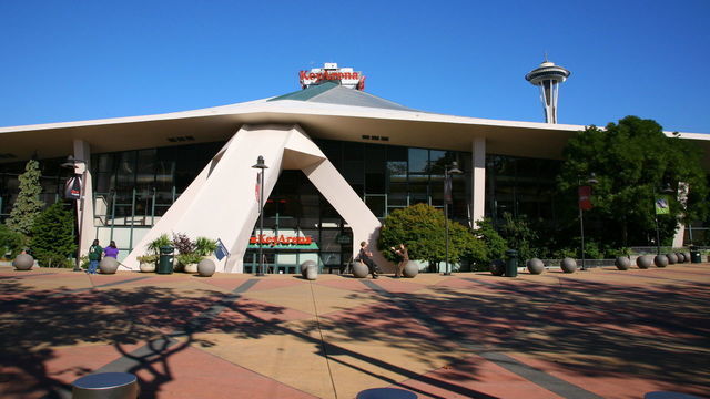 SEATTLE - SEPTEMBER 14: A general exterior view of the Key Arena where the Seattle Storm are taking on the Atlanta Dream in Game Two of the 2010 WNBA Finals on September 14, 2010 in Seattle, Washington. Mandatory Copyright Notice: Copyright 2010 NBAE