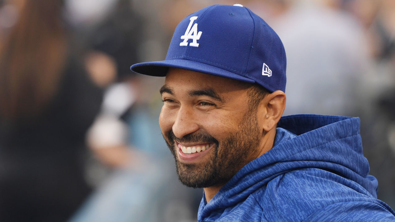 LOS ANGELES, CA - OCTOBER 26: Matt Kemp #27 of the Los Angeles Dodgers looks on prior to Game Three of the 2018 World Series against the Boston Red Sox at Dodger Stadium on October 26, 2018 in Los Angeles, California.