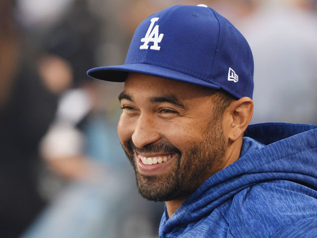 LOS ANGELES, CA - OCTOBER 26: Matt Kemp #27 of the Los Angeles Dodgers looks on prior to Game Three of the 2018 World Series against the Boston Red Sox at Dodger Stadium on October 26, 2018 in Los Angeles, California.